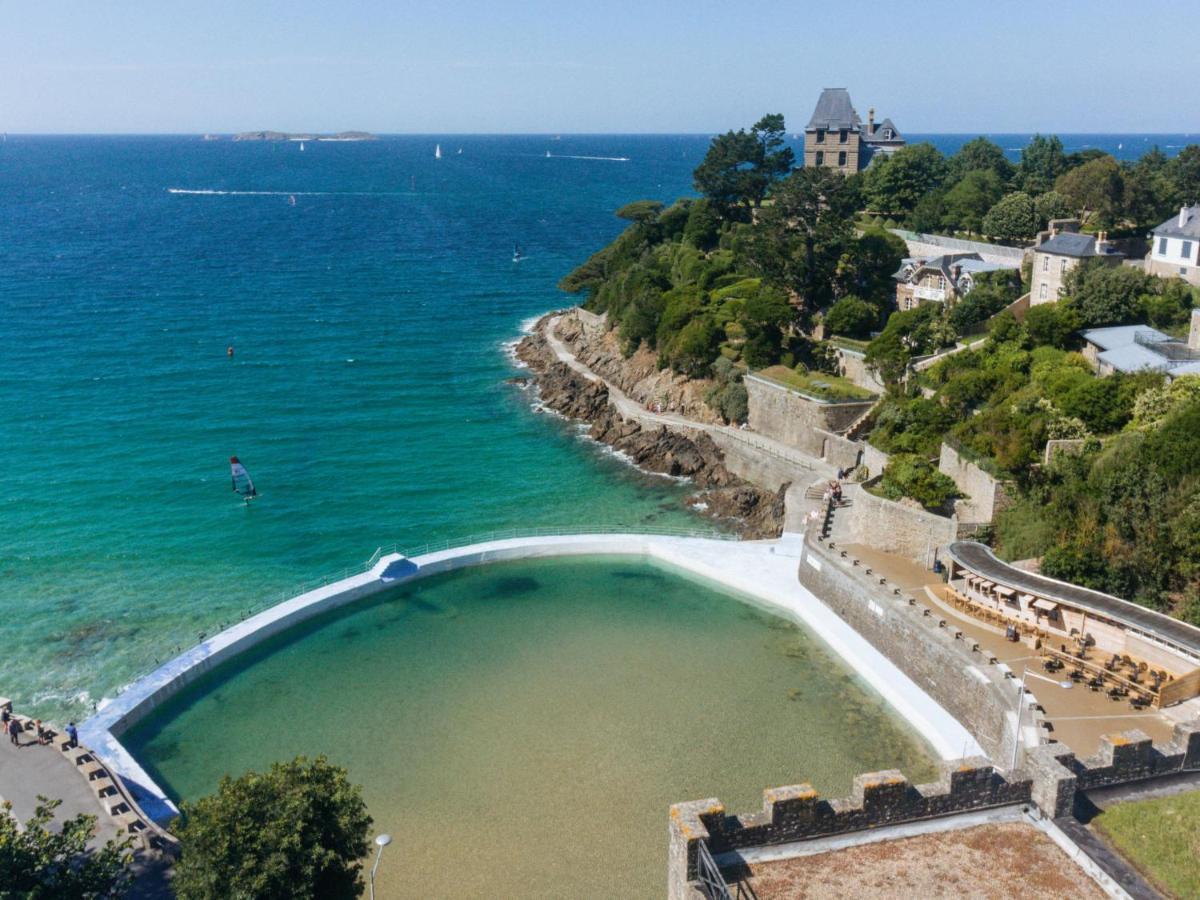 Apartment Château des Deux Rives Dinard Exterior foto