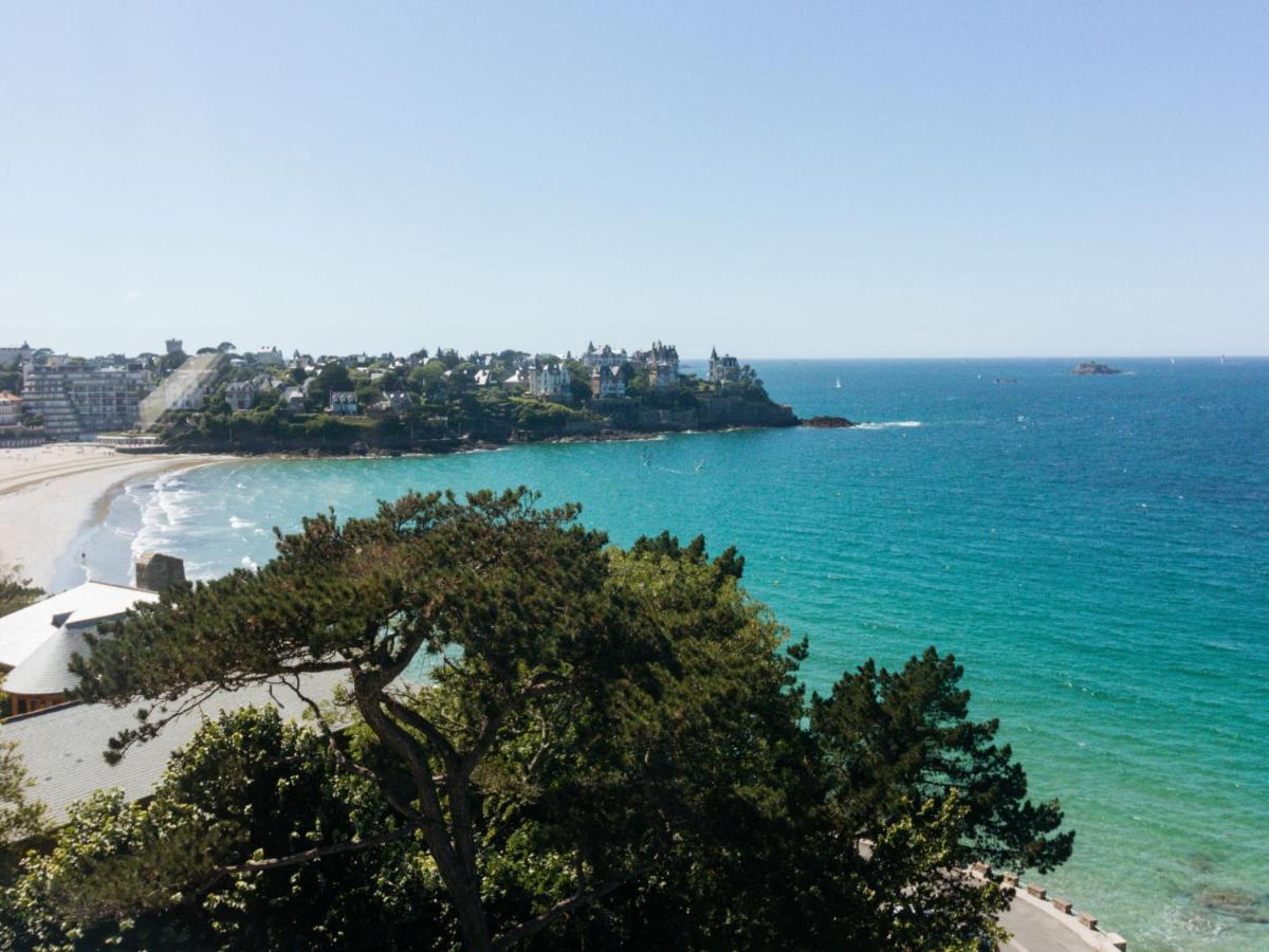 Apartment Château des Deux Rives Dinard Exterior foto